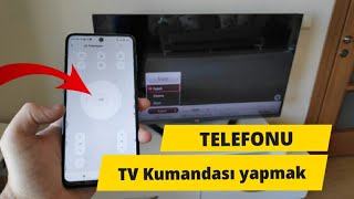 Telefonu TV Kumandası Yapmak  Cep telefonu TV kumandası oldu [upl. by Rotce]