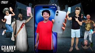 GRANNY KA IPHONE 16 SHORT FILM  ग्रैनी  APPLE IPHONE  HORROR GAME GRANNY 2  COMEDY  MOHAK MEET [upl. by Akin]