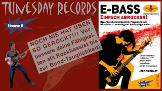 EBass lernen RockBassRiffs mit quotEBass Einfach Abrockenquot Playalongs Lehrheft [upl. by Ferren49]