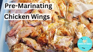 Marinating Chicken Wings In Advance chickenwingsrecipe [upl. by Bindman]