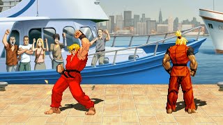 FIRE KEN vs DRAGON KEN  High Level Awesome Fight [upl. by Eical85]