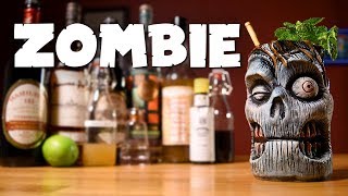 Zombie 1934 Recipe  How to Make the Classic Tiki Cocktail amp the History Behind It [upl. by Lyreb]