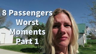 8 PASSENGERS WORST MOMENTS  PART 1 [upl. by Jaban]