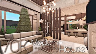 BLOXBURG 70K MODERN ROLEPLAY HOUSE  NOGAMEPASS [upl. by Enayr]