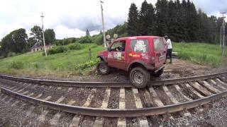 Тверская Земля 2015 Porco Rosso Team ЖД переезд [upl. by Nerret]