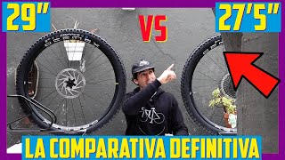 Ruedas 29quot vs 275quot para Enduro MTB  ¿Que rueda es mejor  Comparativa [upl. by Nilyarg]