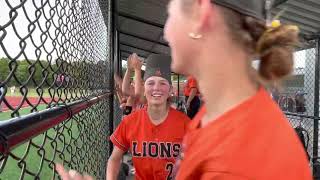 Wellsville softball highlights state semifinals vs Marlboro [upl. by Hansen]