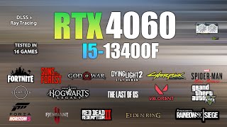 RTX 4060  i5 13400F  Test in 16 Games  RTX 4060 Gaming Test [upl. by Isac535]