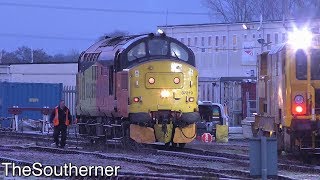 A day at Eastleigh Railway Station 23012019 [upl. by Siubhan]