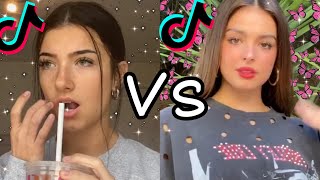 Charli D’amelio vs Addison Rae tiktok dances compilation🤡✨ [upl. by Friederike]