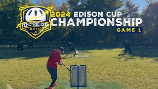 EDISON CUP CHAMPIONSHIP GAME 1  Arm Barn vs Downstate Xecutioners  Electric City Wiffle 2024 [upl. by Feingold836]