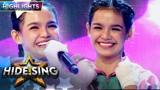 Zephanie Dimaranan surprises everyone as the celebrity singer  Its Showtime Hide and Sing [upl. by Kared792]