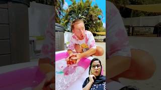 Baby swimming pool  Smart gadgets 😱 shorts funny kids funnyvideos tiktok swimming [upl. by Aihsas294]