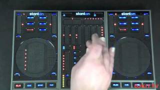 DJKittv get indepth with Stanton SC System 3 with Traktor LE [upl. by Eesak381]