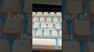 Keyboard click test [upl. by Aratal]