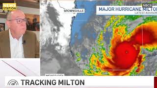 Meteorologist becomes emotional giving Hurricane Milton update [upl. by Alexio]