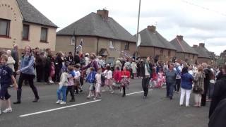 Boness Fair 2013  Procession [upl. by Ahsienauq]