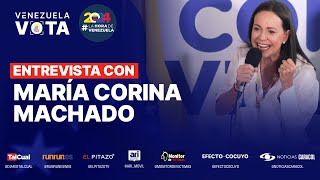 Entrevista exclusiva con María Corina Machado [upl. by O'Shee]