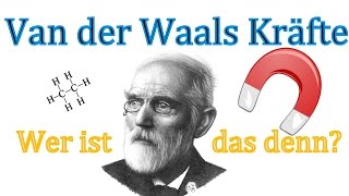 Van der Waals Kräfte  einfach erklärt [upl. by Kcirdneked]