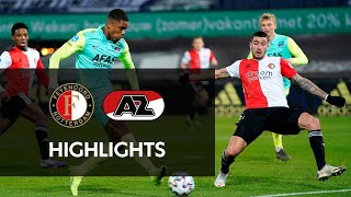 Highlights Feyenoord  AZ  Eredivisie [upl. by Subir]