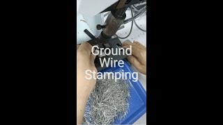 BNC Connector Production  Ground Wire Stamping [upl. by Jamil]