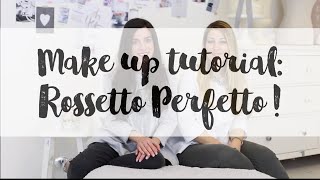 Make Up Tutorial Rossetto Rosso Perfetto [upl. by Arada]