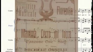 Michele Orselli  Mamma Cecco mi tocca 1929 [upl. by Adohr]