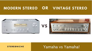 Vintage vs Modern stereo cost comparison  Is Vintage a value compared to Modern [upl. by Thorr952]