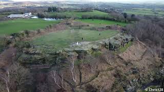 Helsby Hill Mini2 Drone 4K Frodsham [upl. by Naam783]