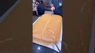 Giant Castella Cheese Cake in Phnom Penh  Cake [upl. by Sorac156]