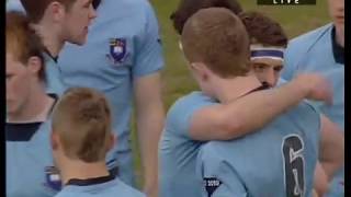 20092010 LSSC Final stmcrugby 20 Clongowes Wood College 38 [upl. by Ahsinroc]