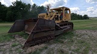 3549  1972 International TD25 Dozer Will Be Sold At Auction [upl. by Airdnahc]