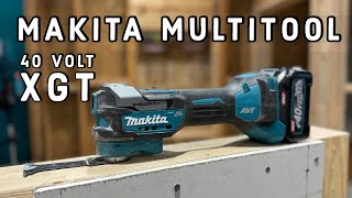 Makita 40 Volt XGT Multitool TM001GZ01 [upl. by Furgeson]