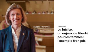 Conférence  La laïcité un enjeux de liberté pour les femmes  lexemple français [upl. by Yerfoeg568]