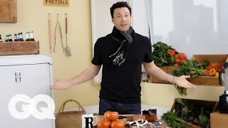 Chef Rocco Dispiritor on Mamas Meatballs – 10 Essentials  Style Guide  GQ [upl. by Lebar]