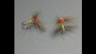 Montaje de mosca atractora Fly tying attractor fly [upl. by Irpac]