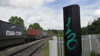 66542 on the 4L33 Wentloog to London Gateway 4 July 2024 [upl. by Fitting]