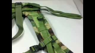 MOLLE II Enhanced Shoulder Strap Assembly  Woodland [upl. by Odnaloy]