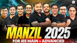 Launching MANZIL Batch for JEE 2025 Classes Starting from 9th Nov on PWJEEWallah Join on PW App🔥 [upl. by Collis]