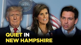 New Hampshire Primary LACKLUSTER as DeSantis Campaigns in South Carolina Trump Appears in Court [upl. by Ciprian]