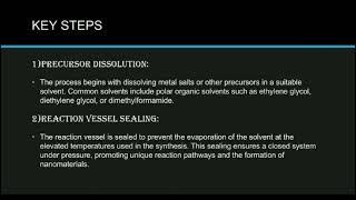 Solvothermal synthesis  S Hemalatha  II MSc Chemistry [upl. by Odlavso]