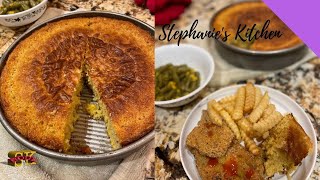 Cornbread With Creamed Corn Recipe [upl. by Treborsemaj]