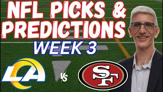 San Francisco 49ers vs Los Angeles Rams Predictions and Picks  2024 NFL Week 3 Bets [upl. by Ainoda]