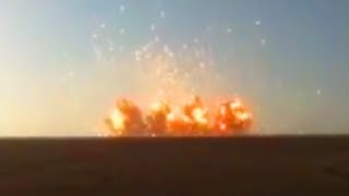 Massive Explosion Shockwave Hits Camera [upl. by Meit]