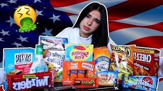 albanian girl tries american snacks [upl. by Stormie]