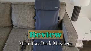 Mountrax Back Massager Review  See Before You Buy [upl. by Wendeline133]