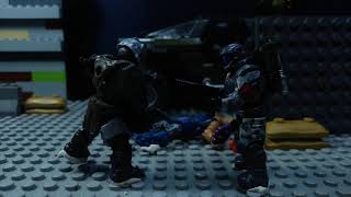 ODST Firefight  Halo Mega Construx Stop Motion [upl. by Keane]