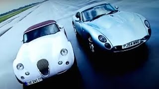 Weismann RoadsterTVR Tuscan Car Review Pt 2  Top Gear [upl. by Niraa]