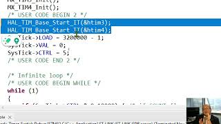 Timers and Systick interrupts and polling with STM32CubeIDE [upl. by Nahor]