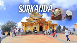 SURKANDA TEMPLE । Tehri Garhwal । Dhanaulti । Travel film by Deepak Panwar । [upl. by Leonie]